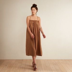 Filosofia Leah Dress in Wheat